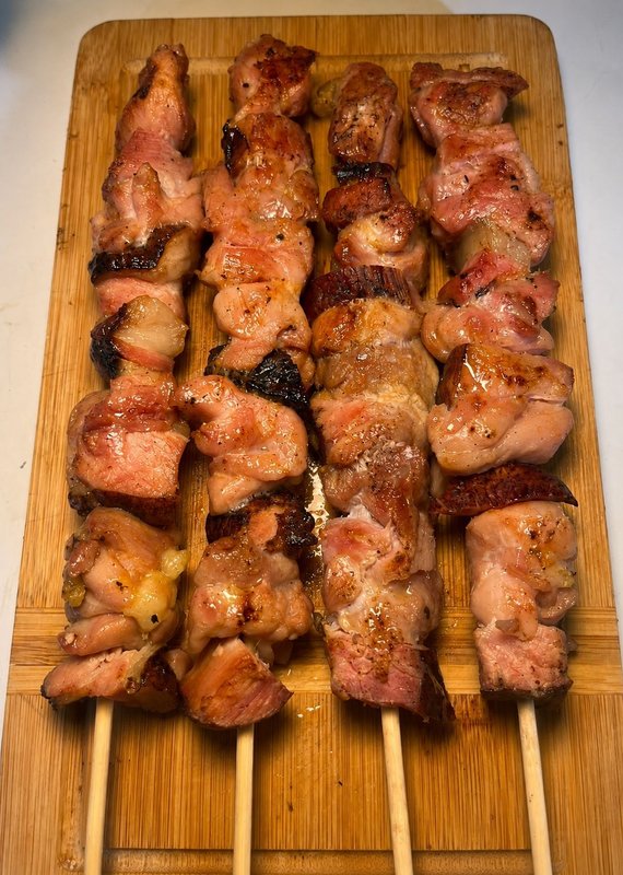 Frango com Bacon na Brasa