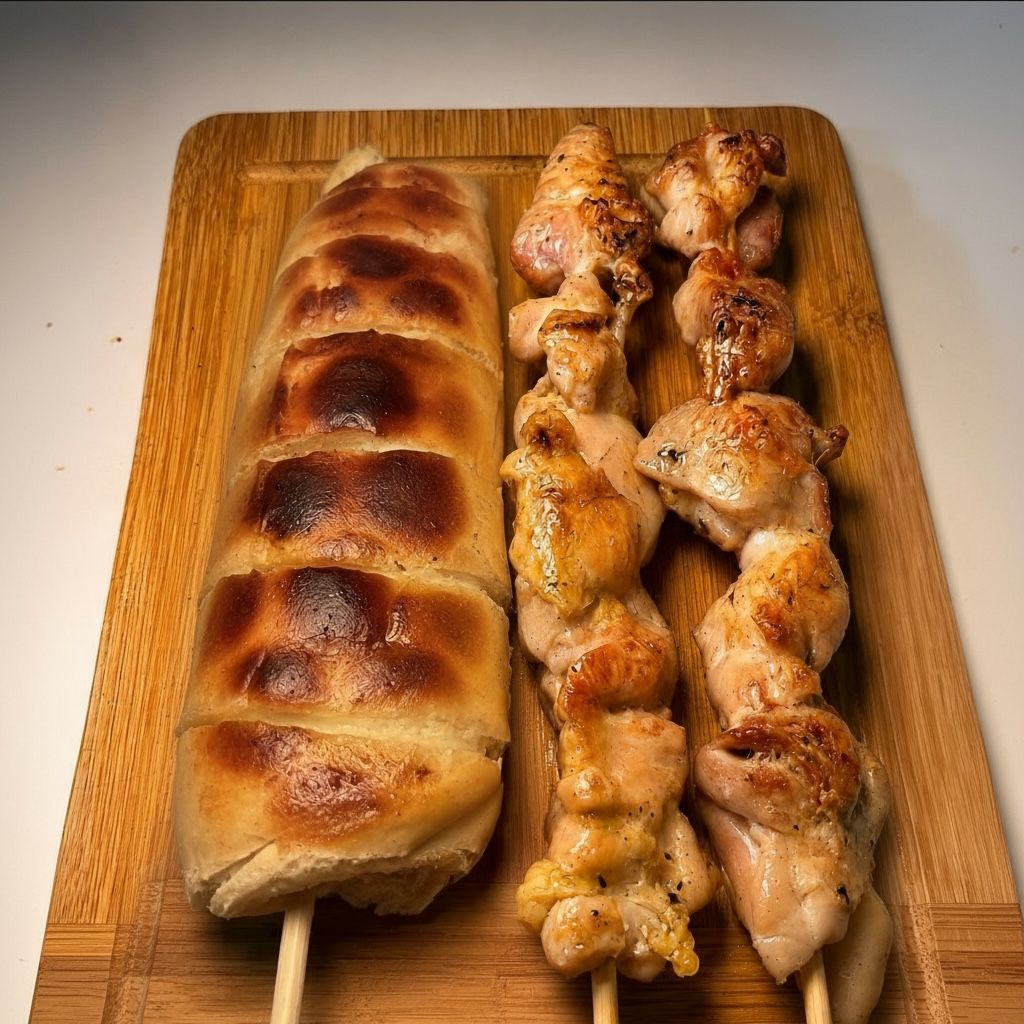 Pão com Frango