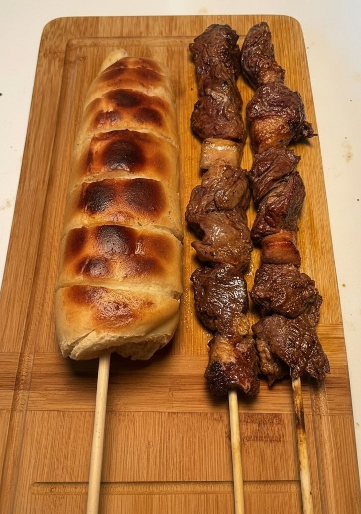 Pão com Carne